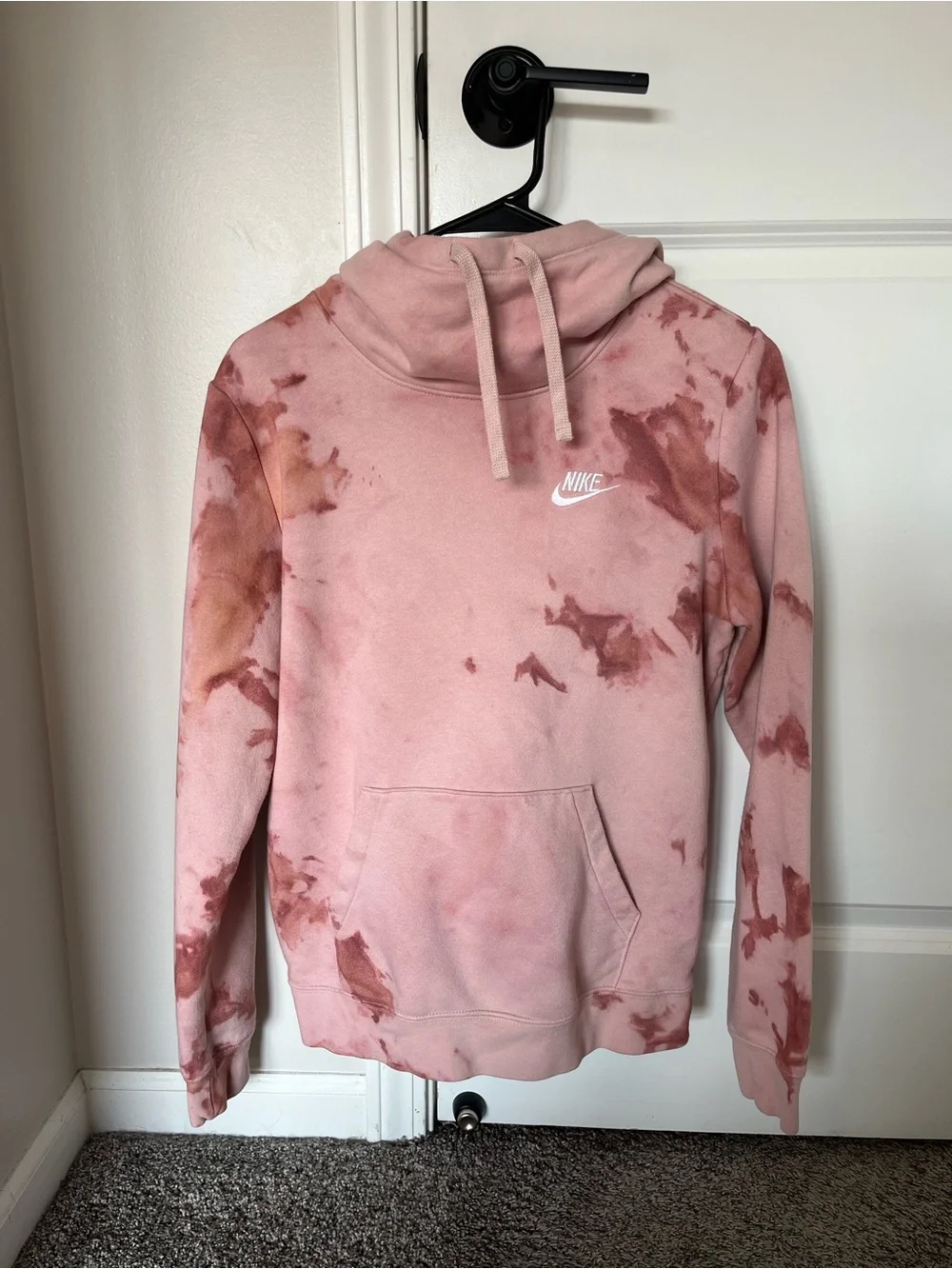 Custom hand-dyed Nike Women's  Cowl Neck Sweatshirt